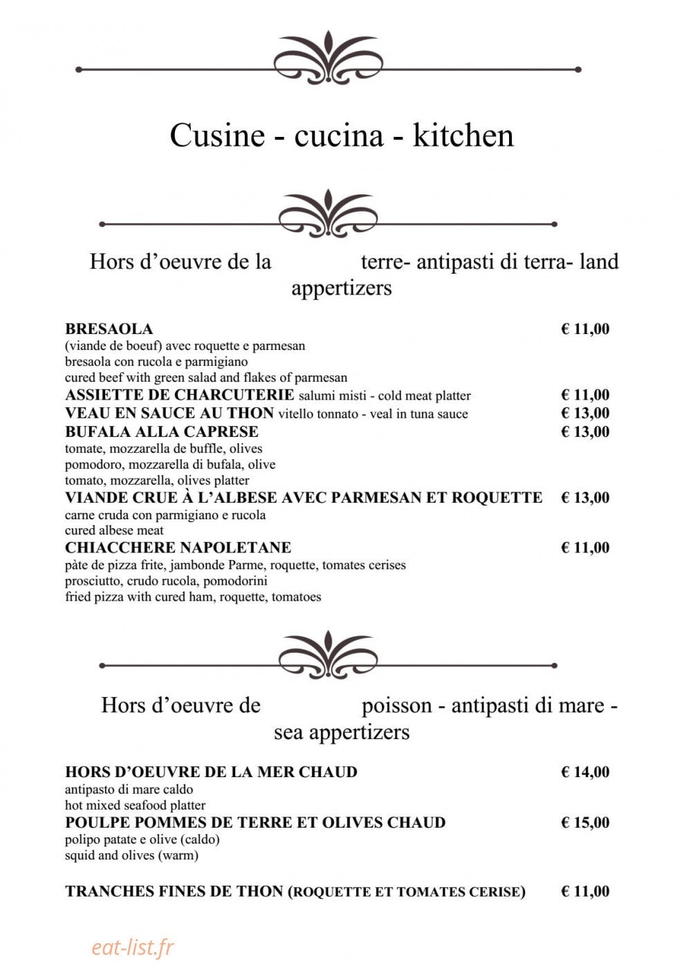 Mamma Mia — carte page 2