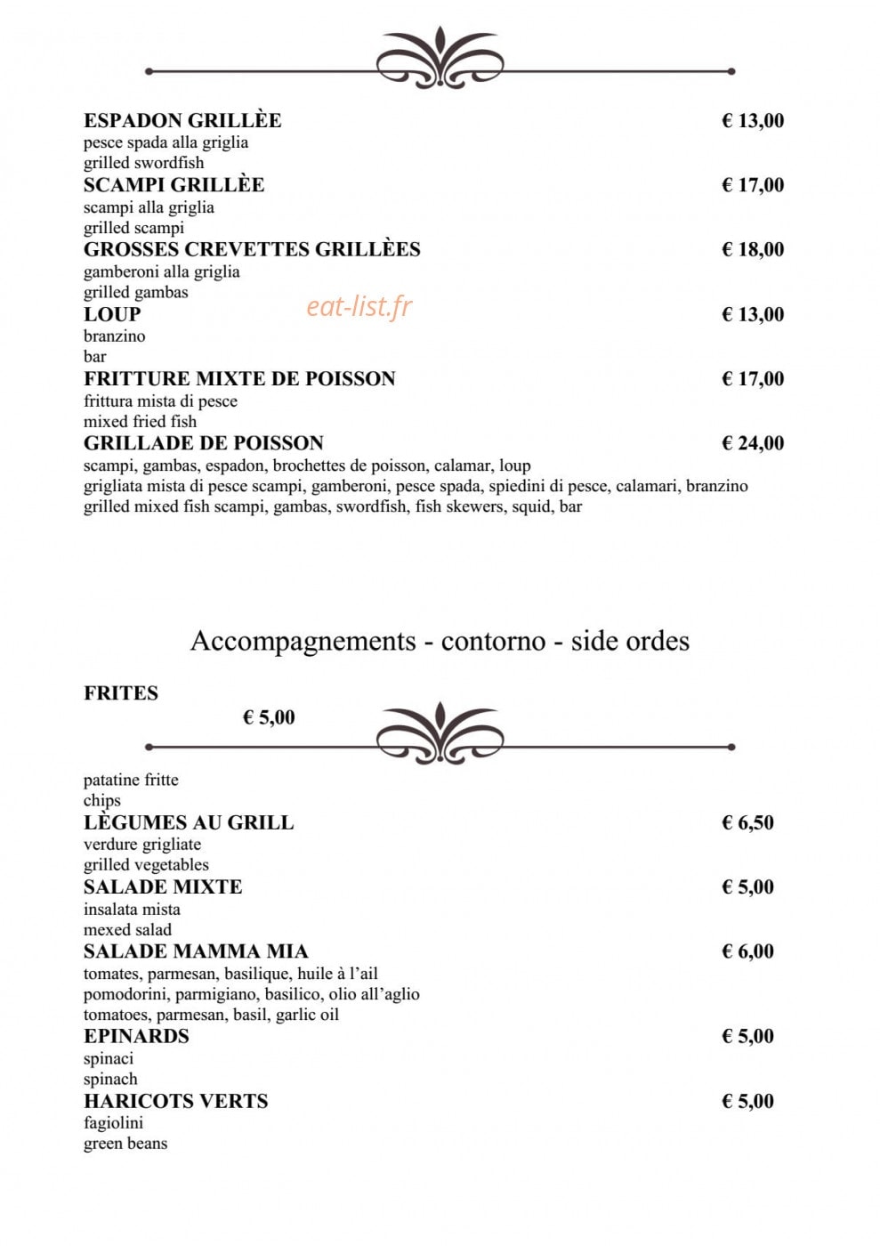 Mamma Mia — carte page 6