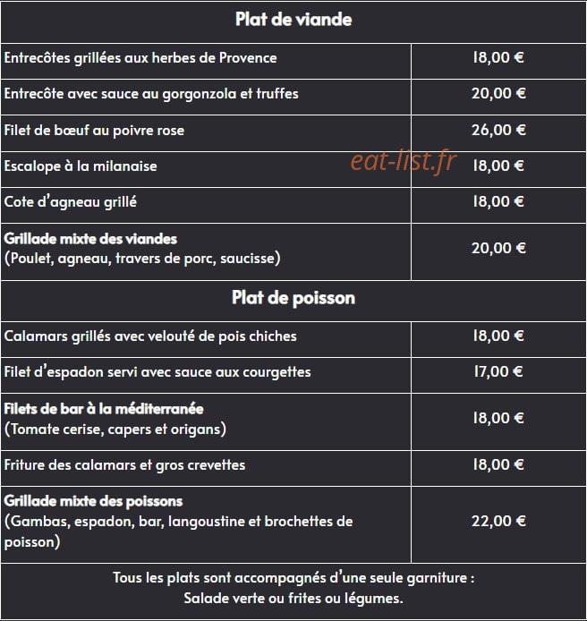 Tiramisu — carte page 5