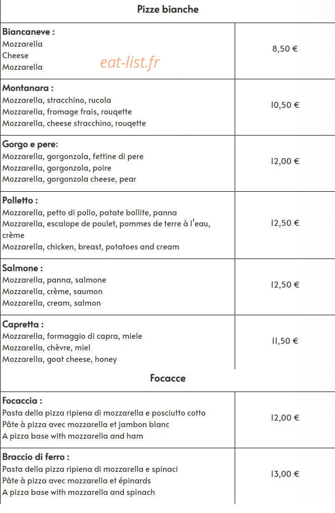 Tiramisu — carte page 4