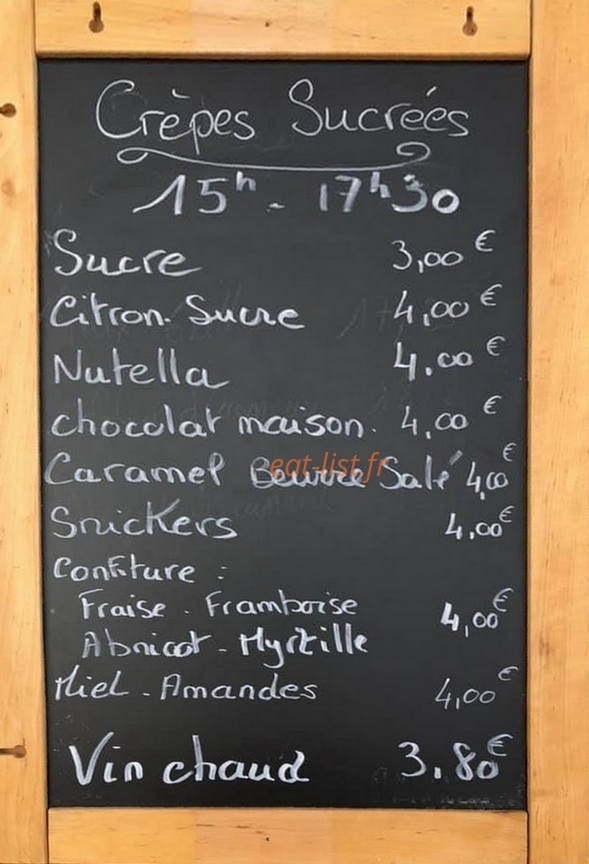 Le Graal Café — carte page 2