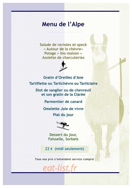La joie de vivre — carte page 1