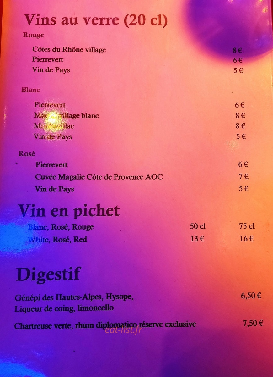 Le Kiosque — carte page 5
