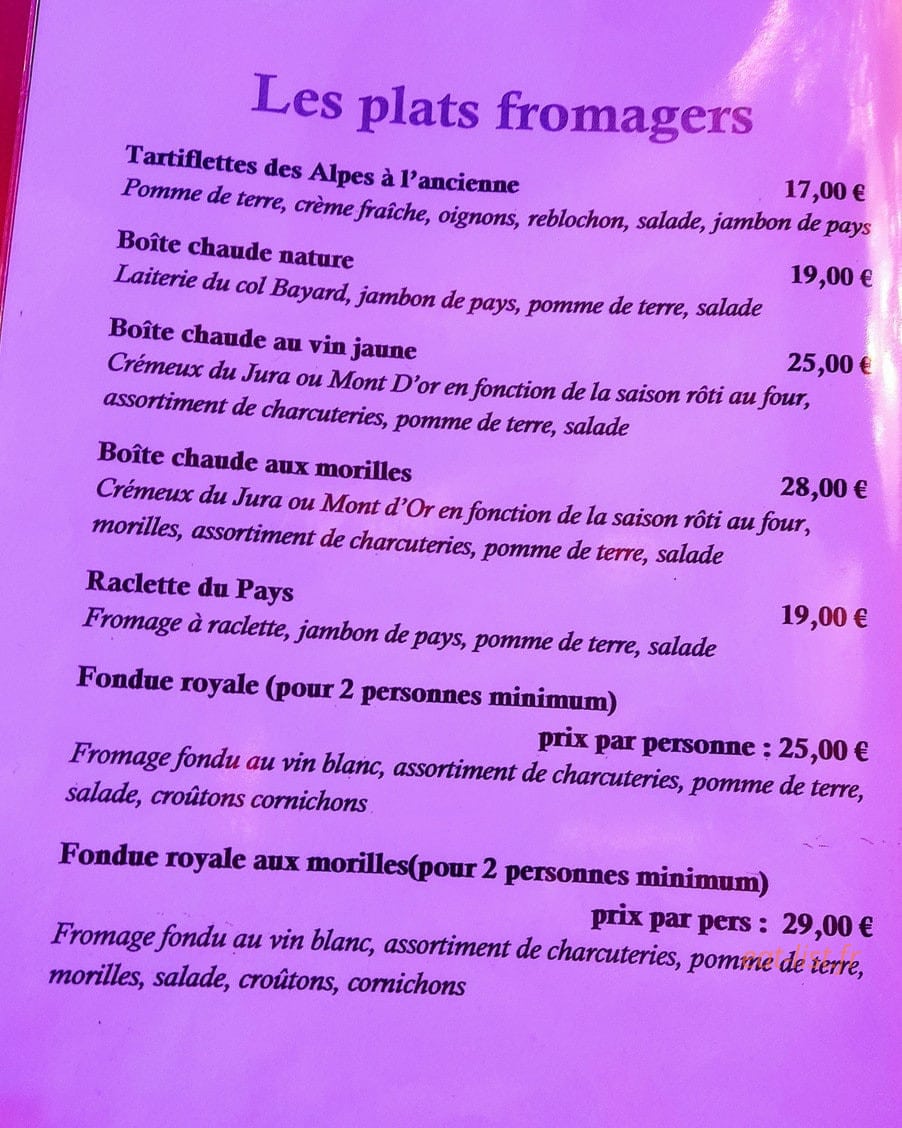 Le Kiosque — carte page 2