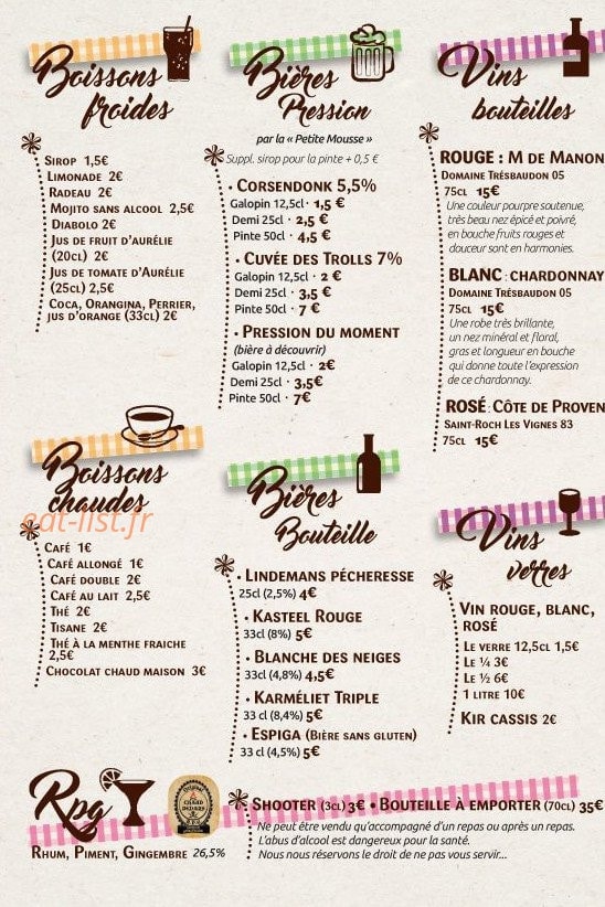 Le Radeau — carte page 2