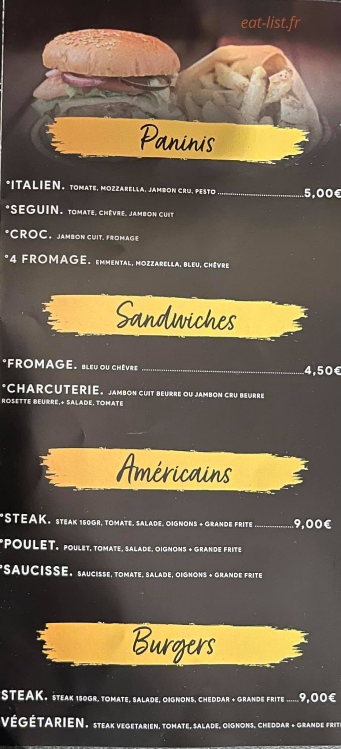 Pizzeria La Cascade — carte page 2