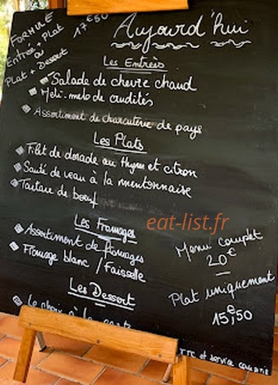 Le Cytise — carte page 1