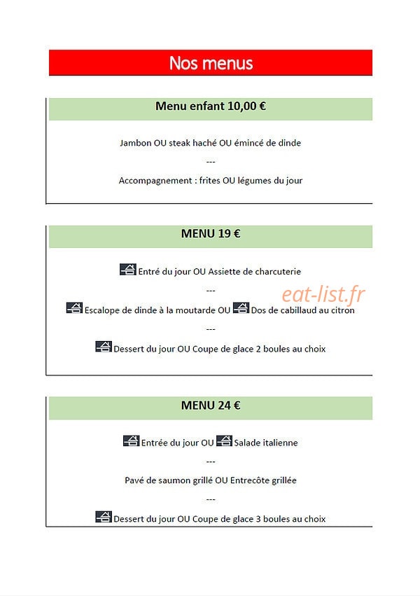 Chez Manu — carte page 4