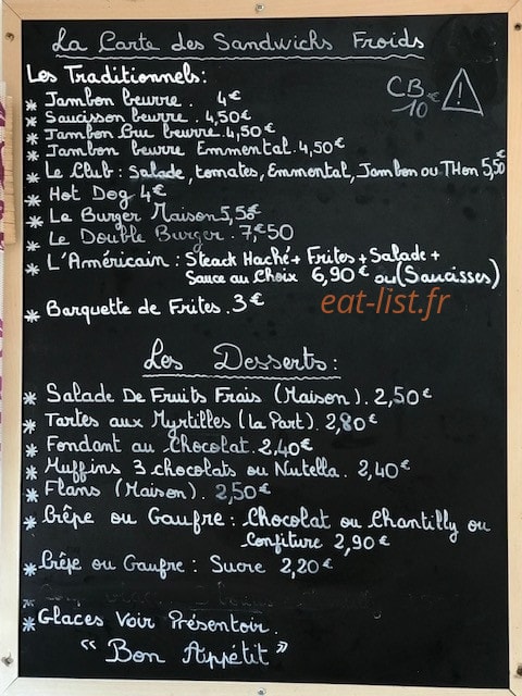 Les glacieres — carte page 2