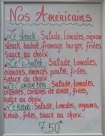 Chez medou — carte page 1
