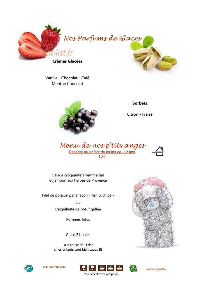 L' Eden Lac — carte page 8