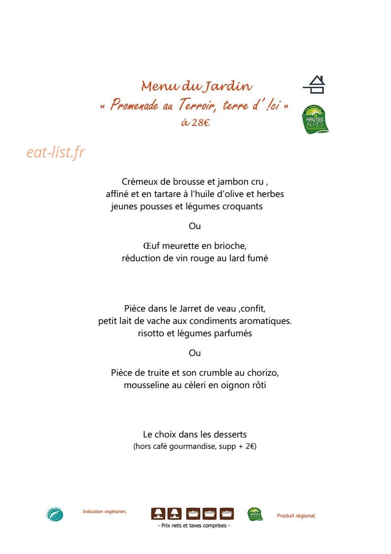 L' Eden Lac — carte page 7