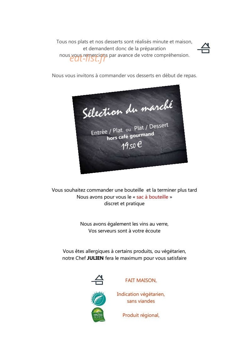 L' Eden Lac — carte page 2