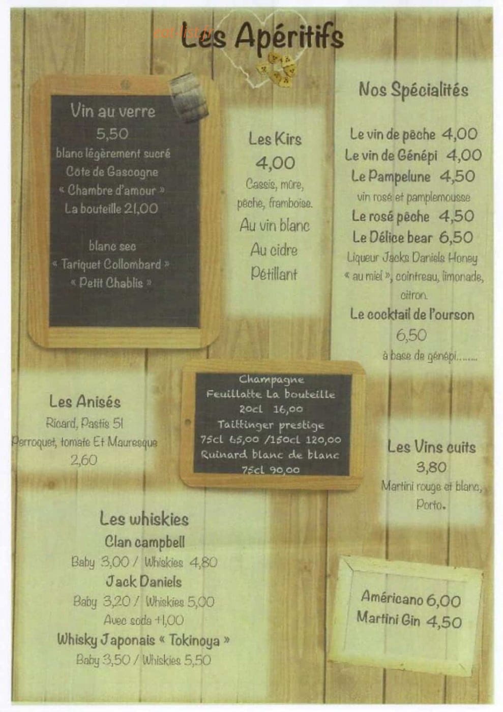 L'Ourson — carte page 1