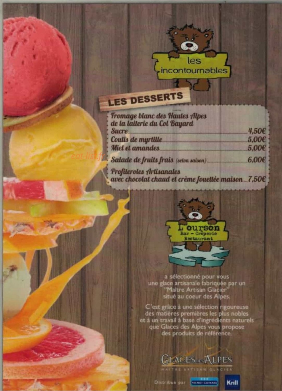L'Ourson — carte page 14
