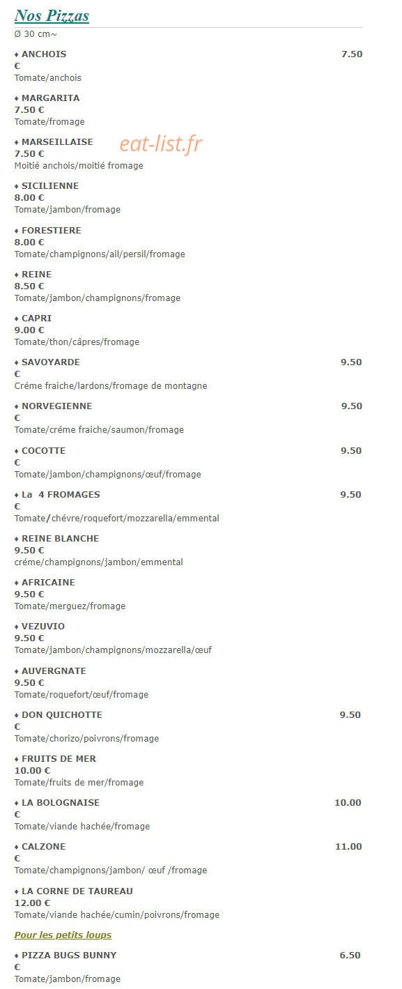 La marmite — carte page 3