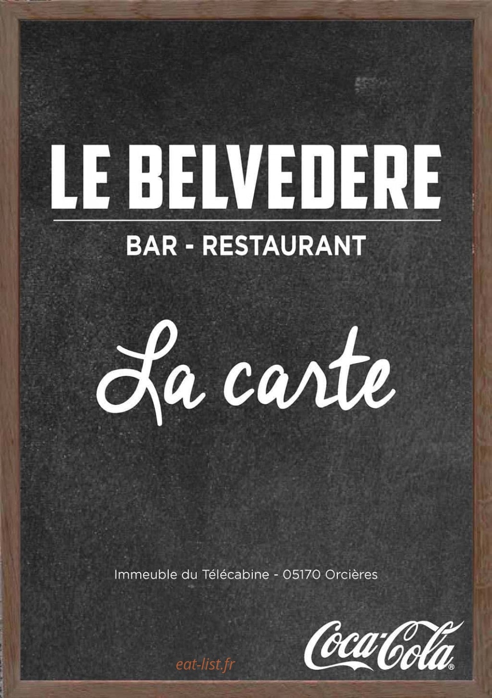Le Belvedere Merlette — carte page 1