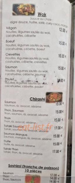 Le tobikko — carte page 6