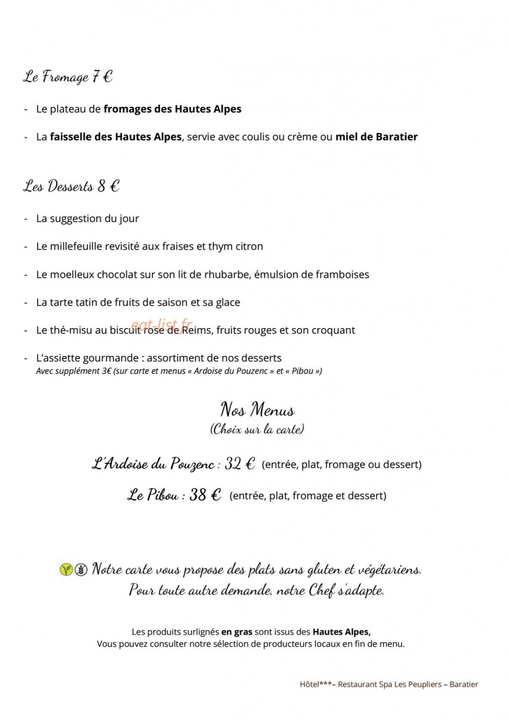 Les Peupliers — carte page 3
