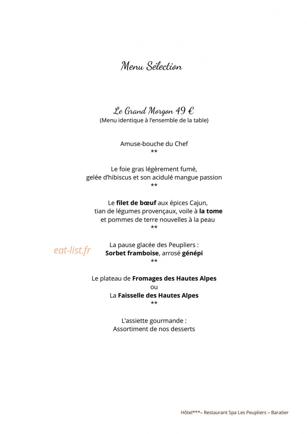 Les Peupliers — carte page 4