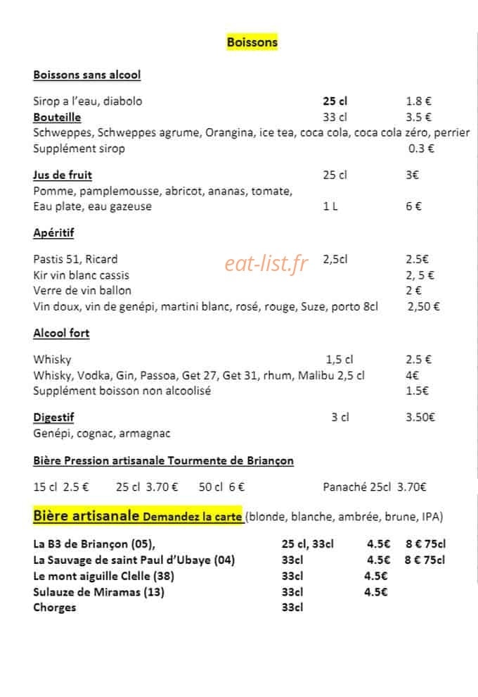 Gîte de la Draye — carte page 6