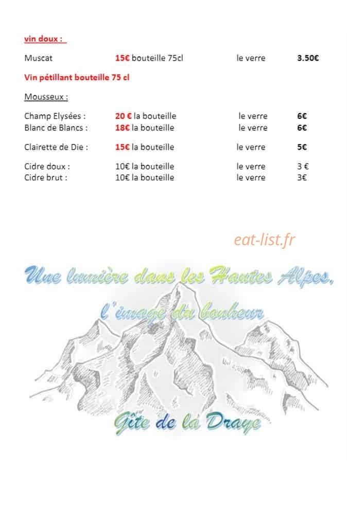 Gîte de la Draye — carte page 8