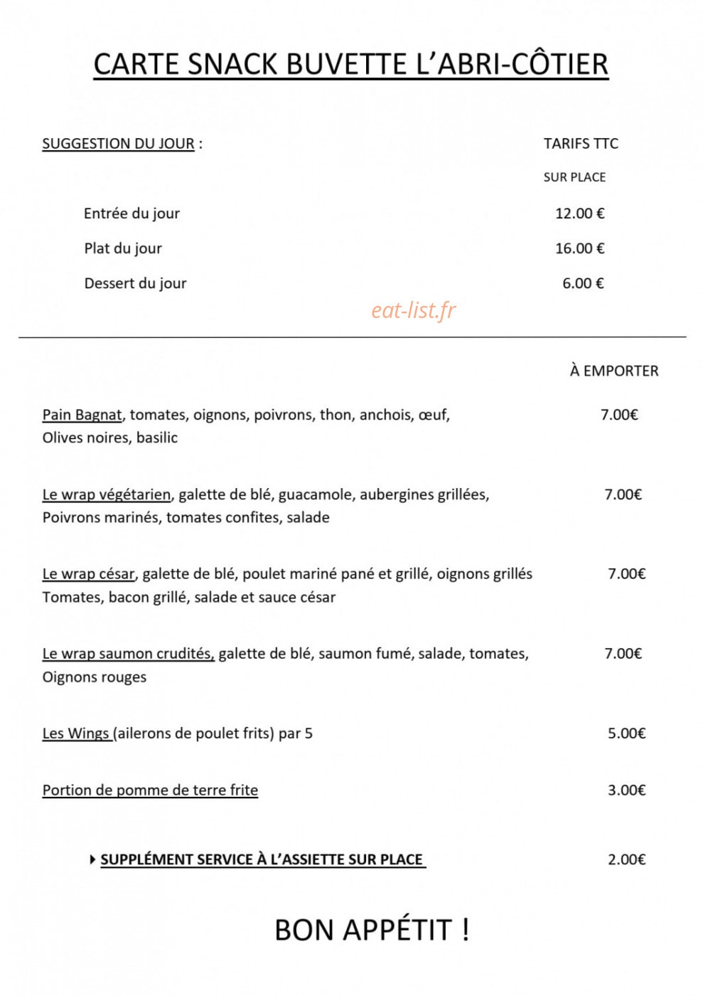 L'Abri-Côtier — carte page 1
