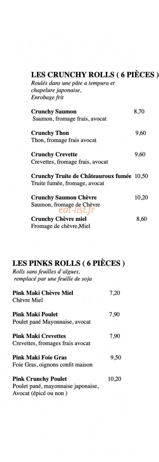 L'Alcôve — carte page 4