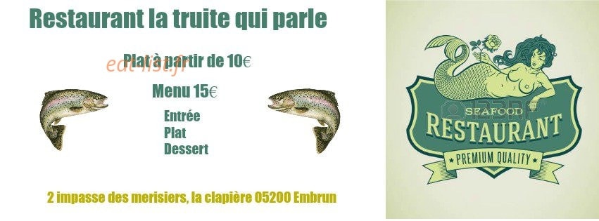 La truite qui parle — carte page 1