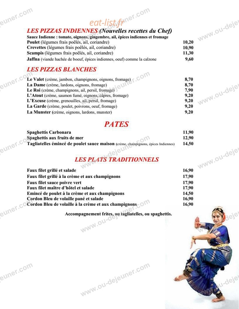 Le restaurant les  Bartavelles La table de Paul — carte page 5