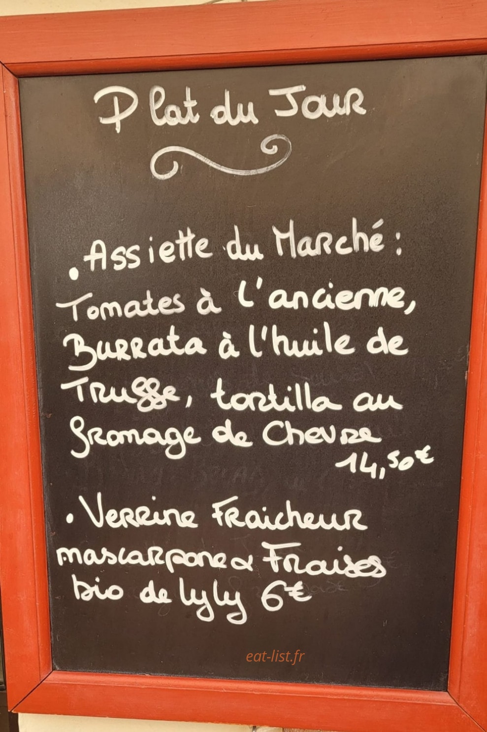 Le Tandem — carte page 1