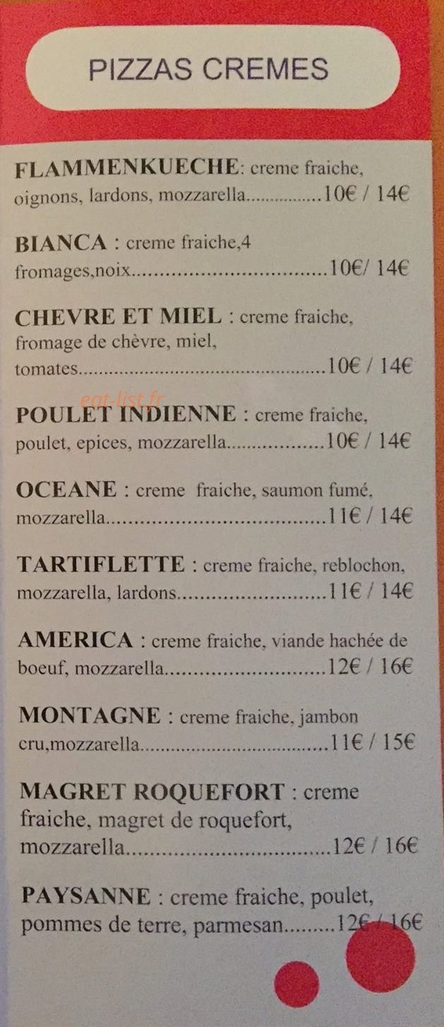 Pizza mia — carte page 4