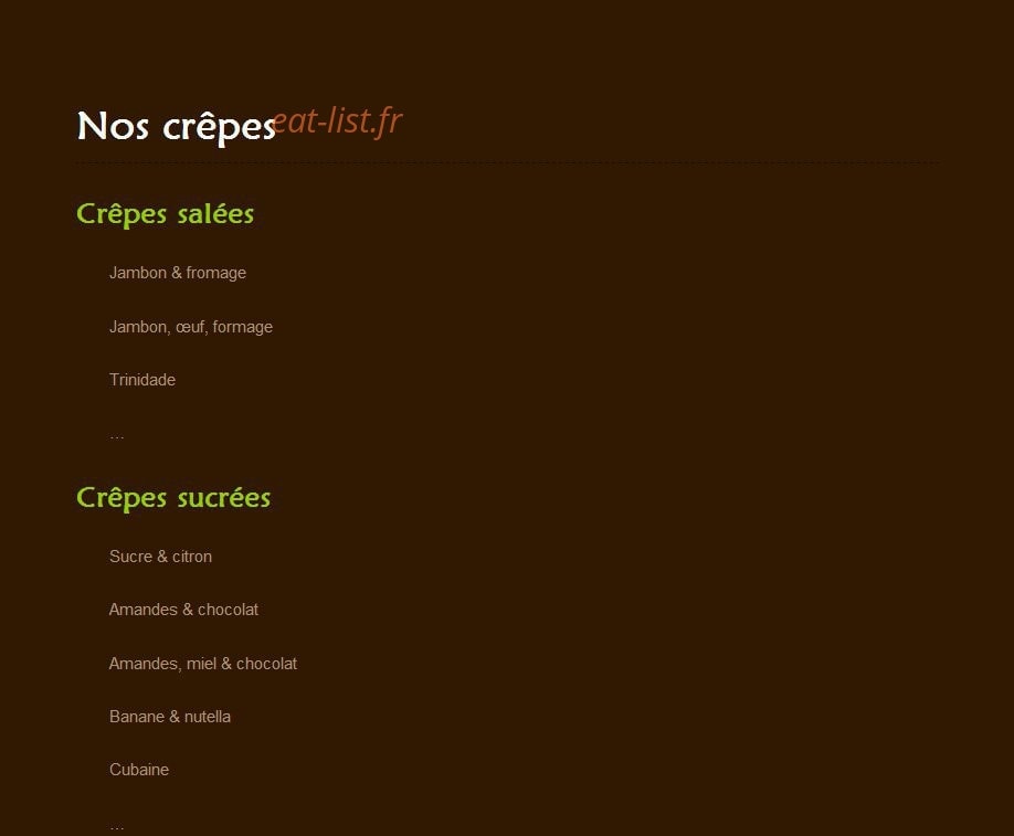 Tropic' Alpes — carte page 4