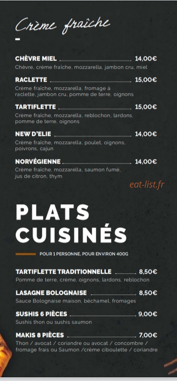 Comme Avant — carte page 11
