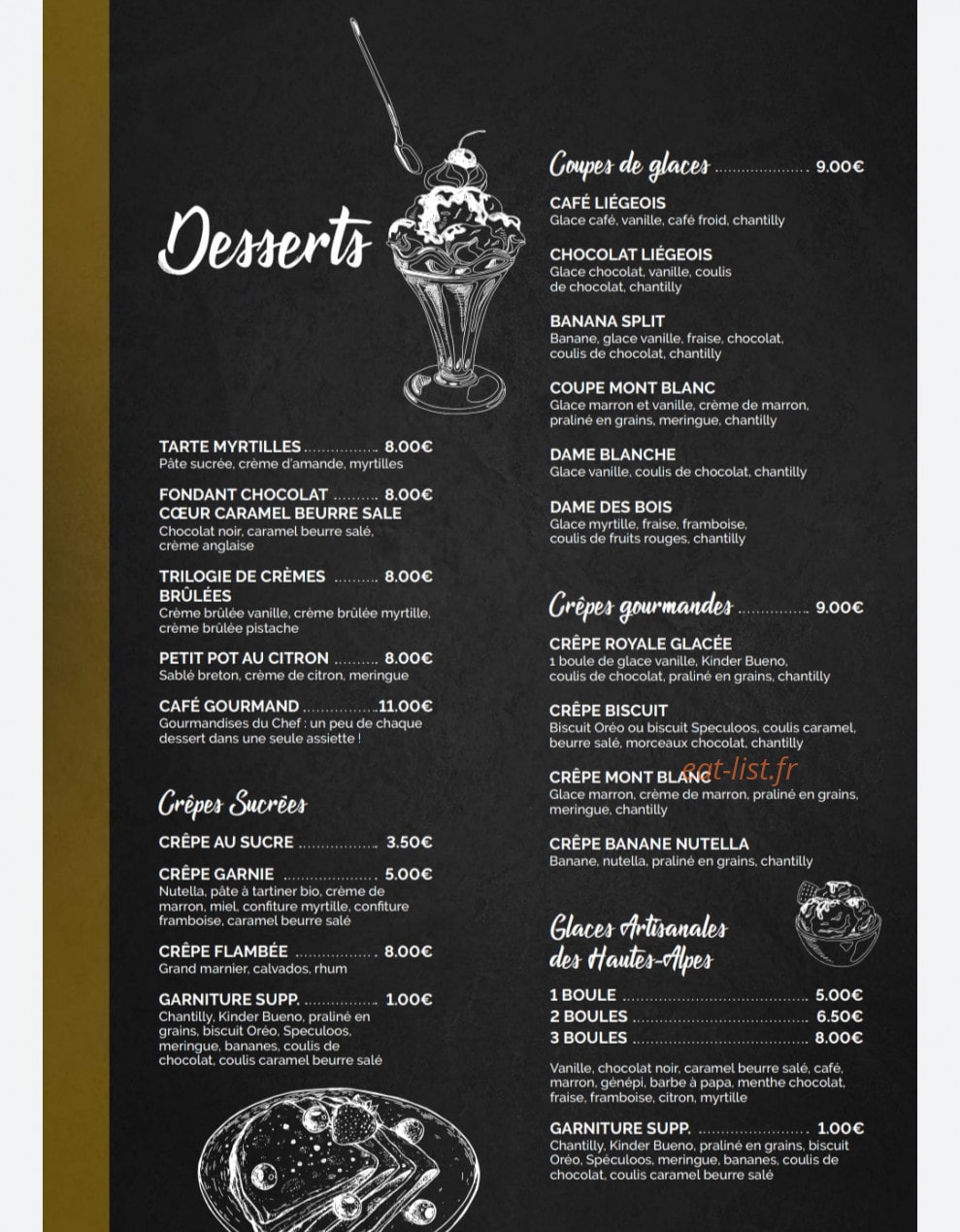 Comme Avant — carte page 7