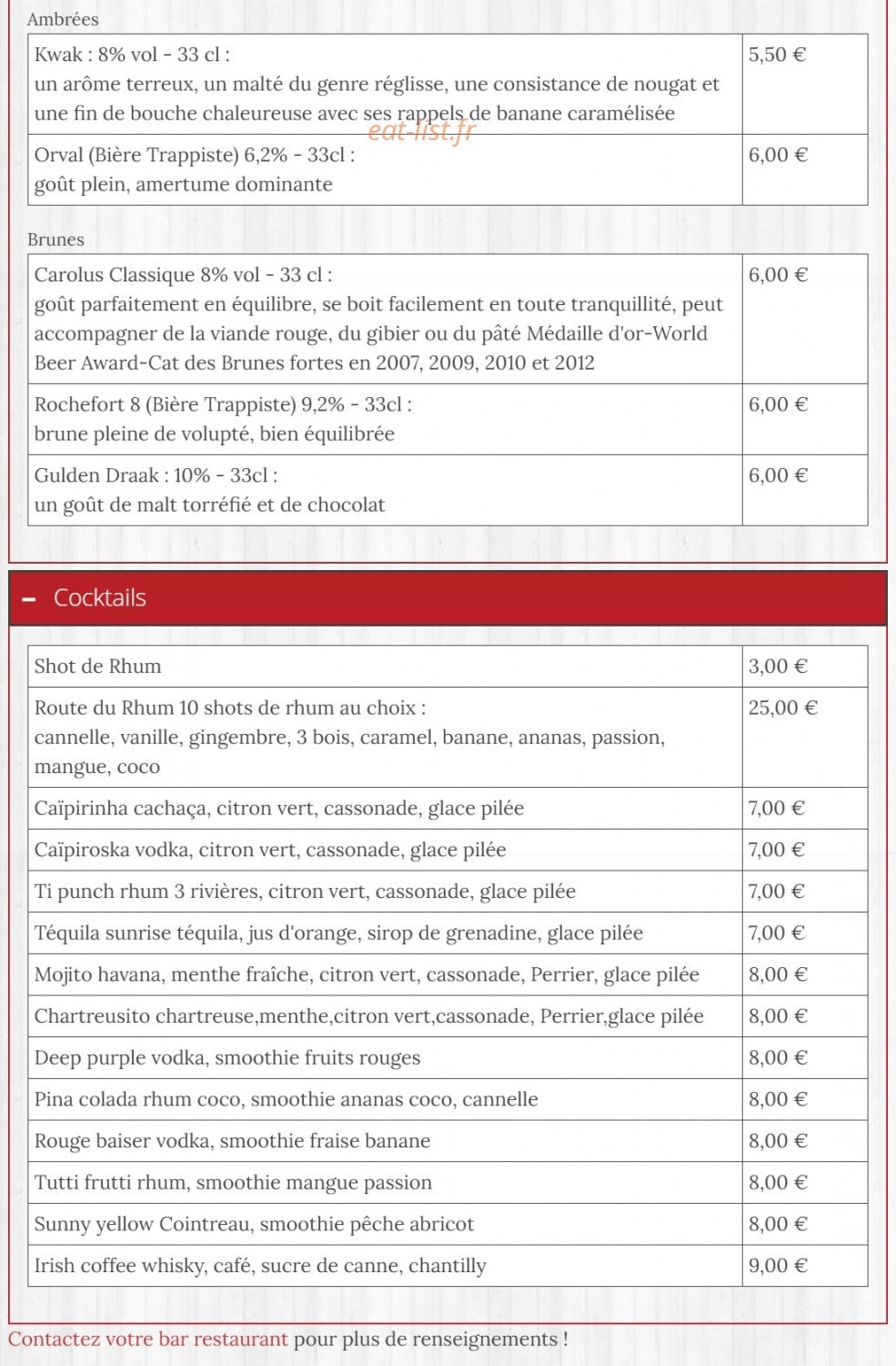 Grand Cabane — carte page 15