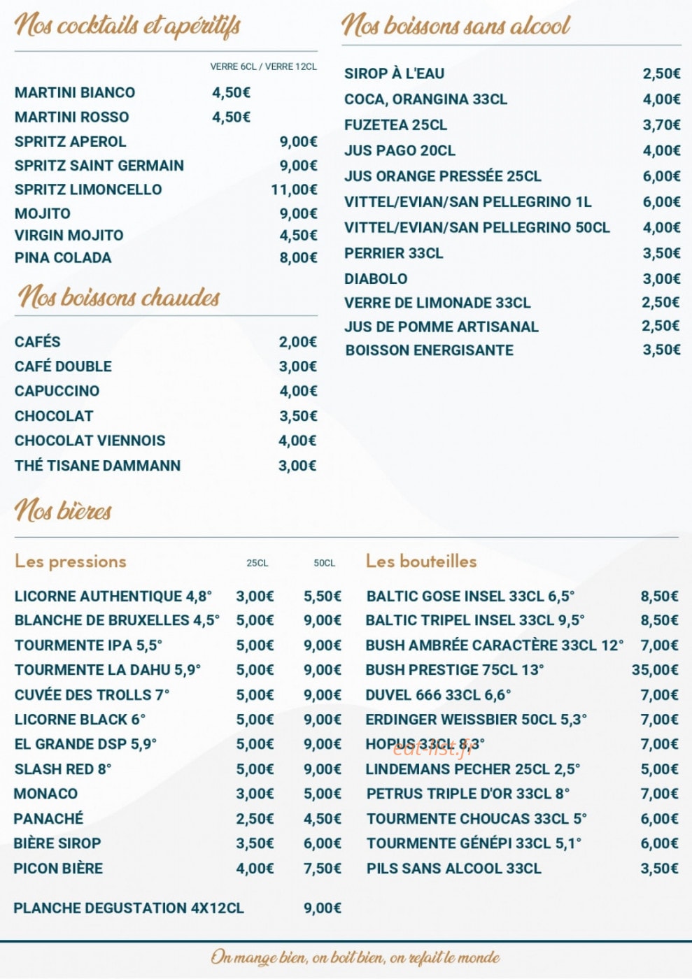 Le Hug — carte page 4