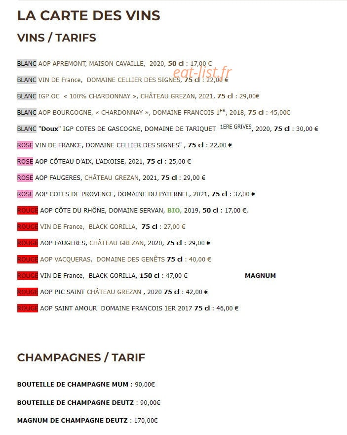Le Pic Vert — carte page 2