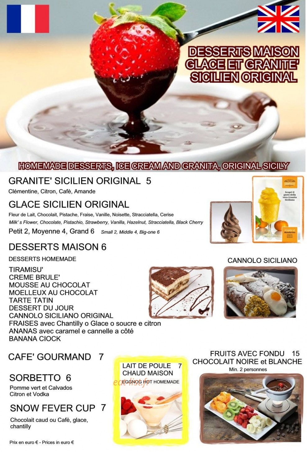 Snow Fever — carte page 9