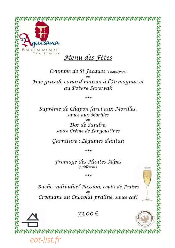 L’Aquisana — carte page 1