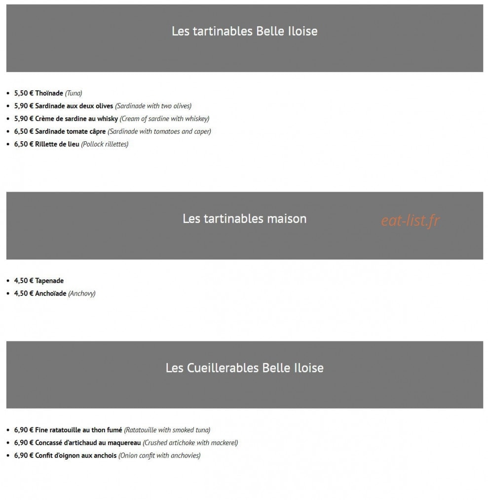 Le Montagn'Art — carte page 1