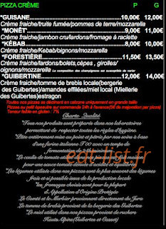 Pizza Monêt' — carte page 2