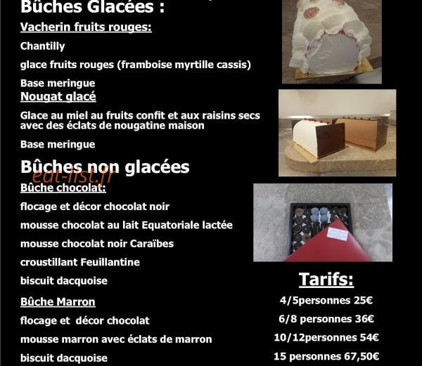 Pizza Monêt' — carte page 3
