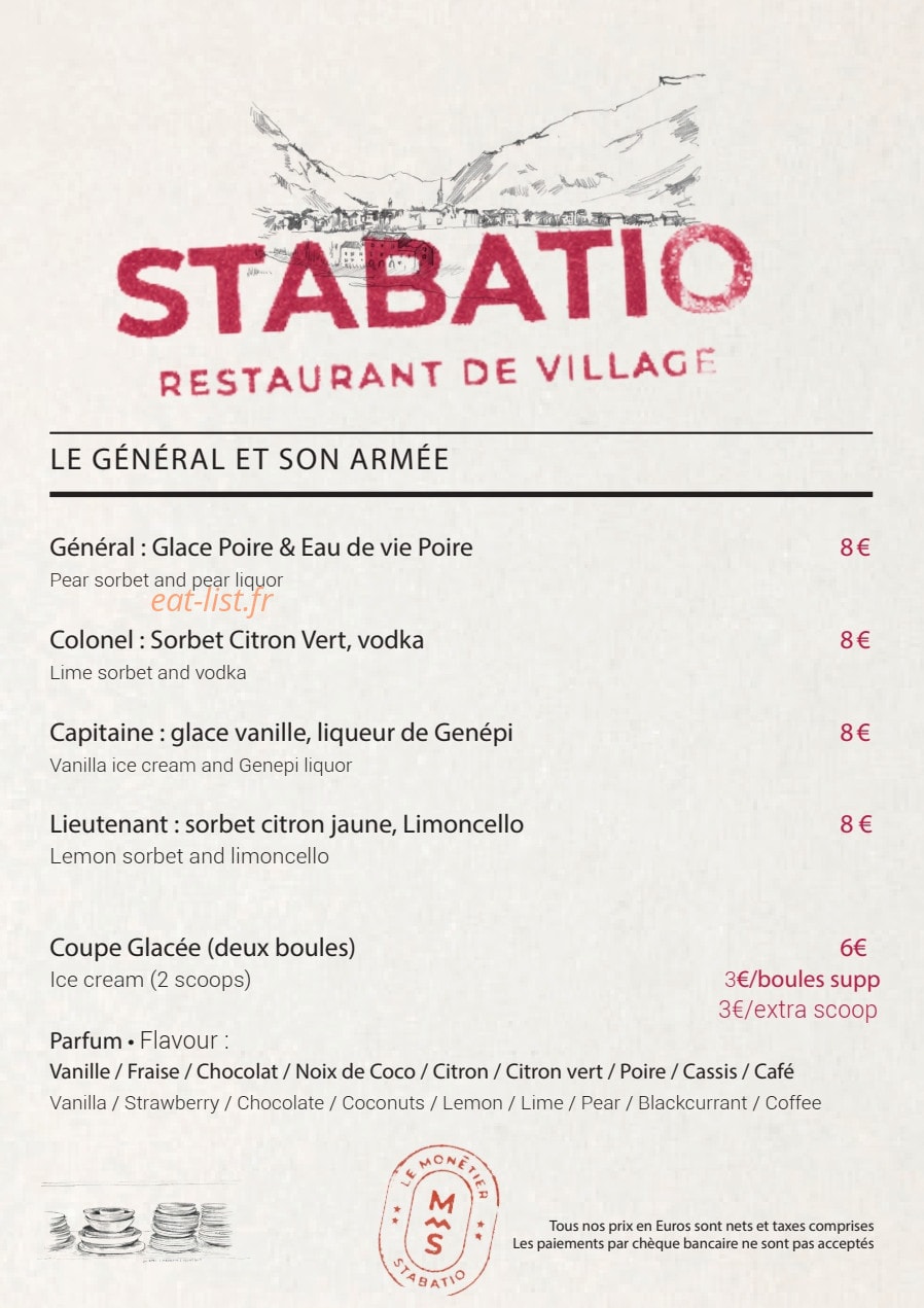 Restaurant Stabatio — carte page 7