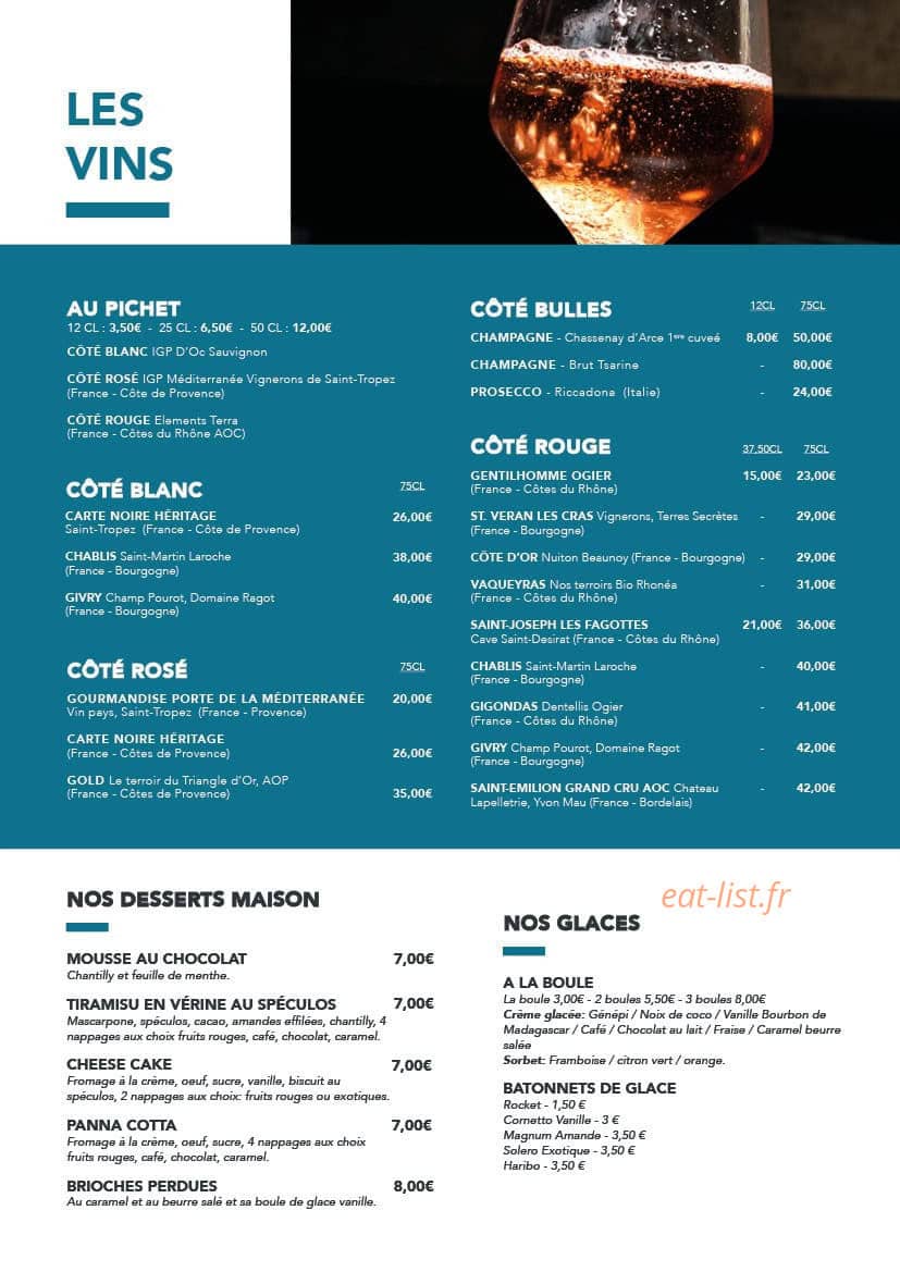 L'Ecrin — carte page 5