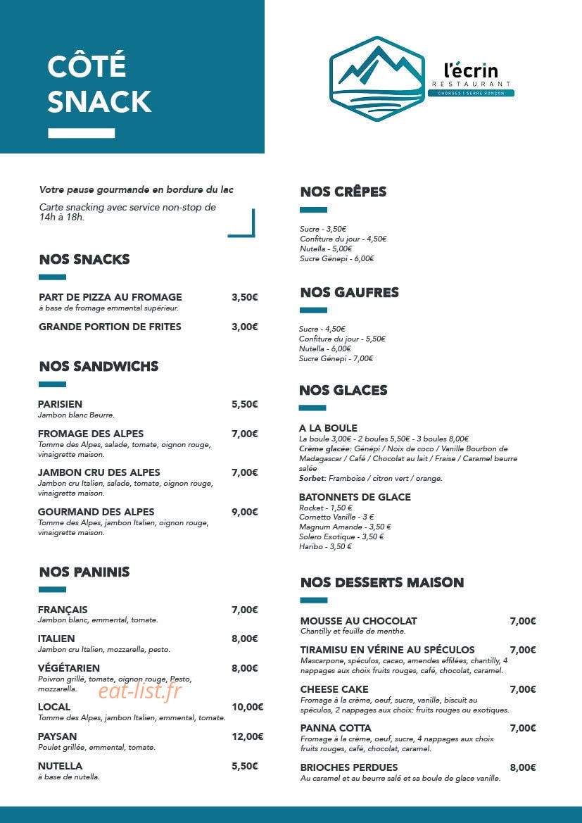 L'Ecrin — carte page 6