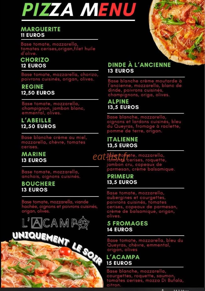 L'Acampa — carte page 2