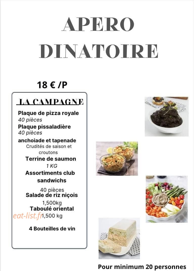 Le Relais du Sapet — carte page 4