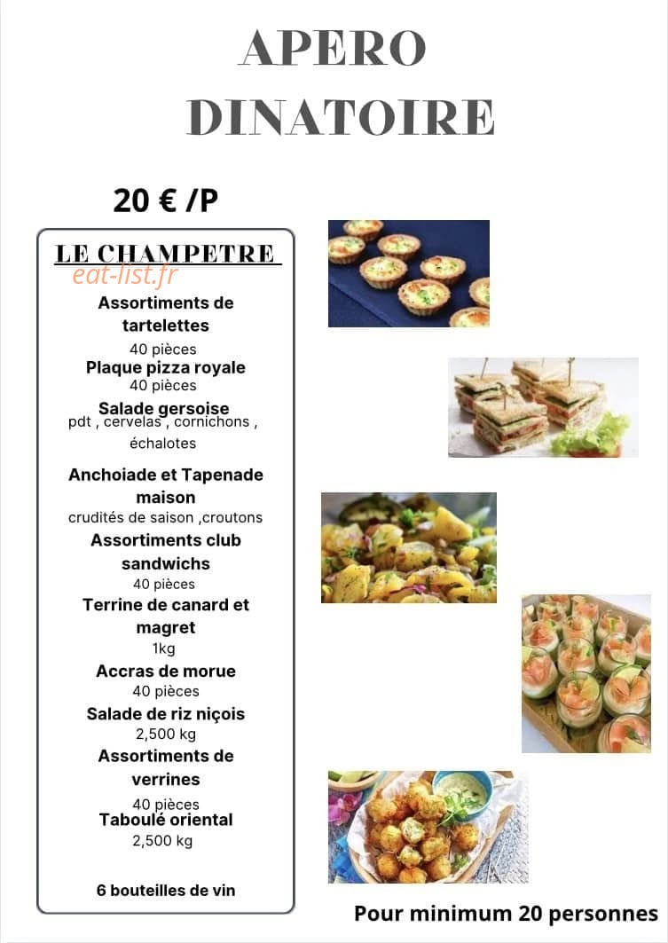 Le Relais du Sapet — carte page 6