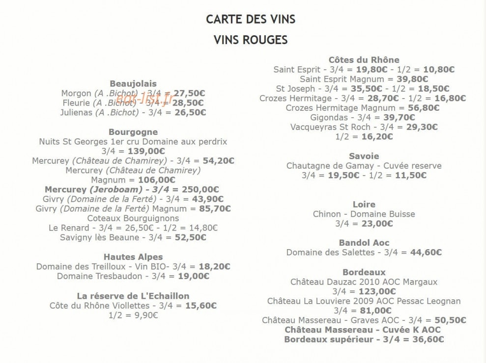 L'Echaillon — carte page 5